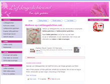 Tablet Screenshot of liefdesgedichten.net
